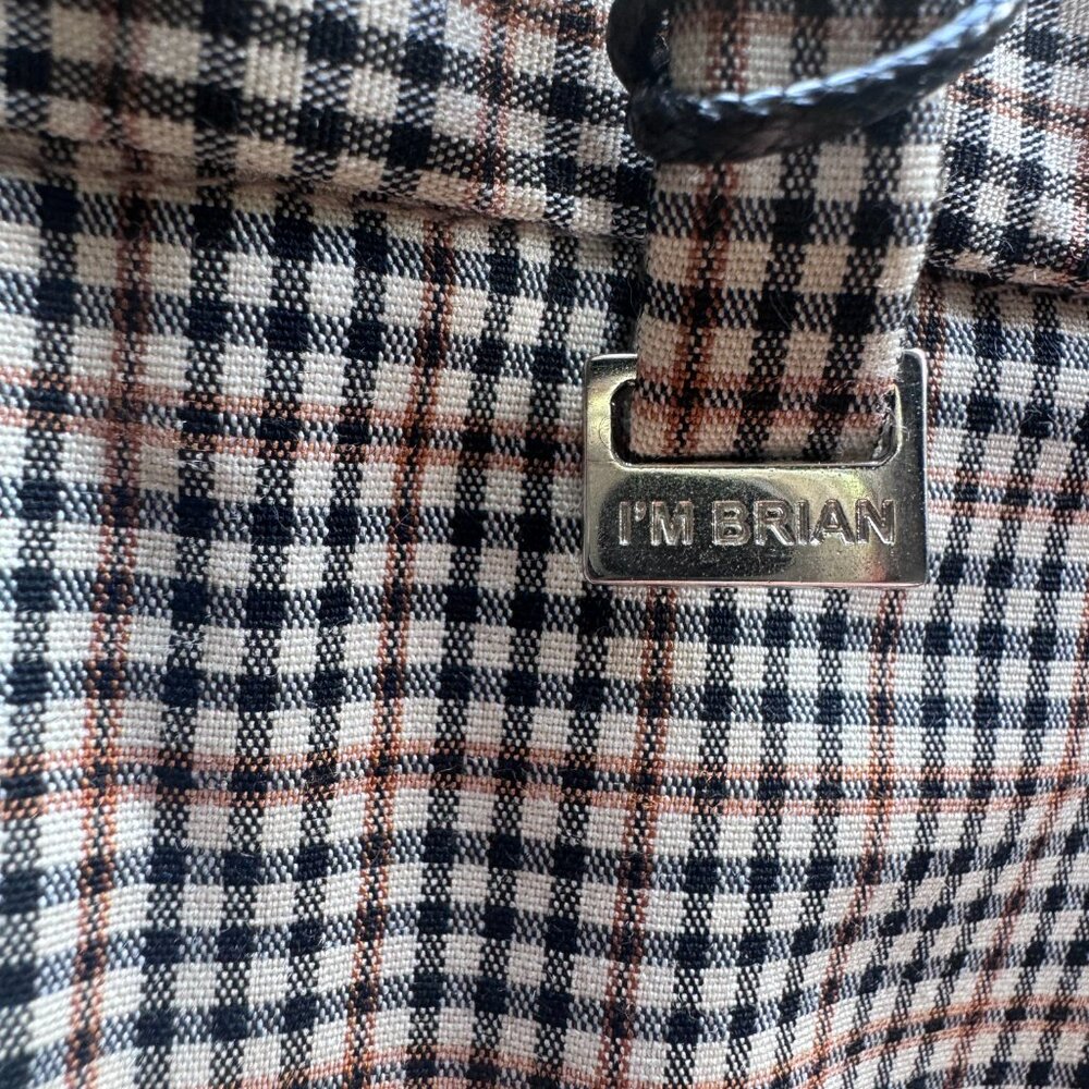 I'M BRIAN Plaid Bermuda Shorts - Picture 5 of 8